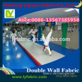 Double wall fabric for inflatable mattress and air tumbling mat China supplier